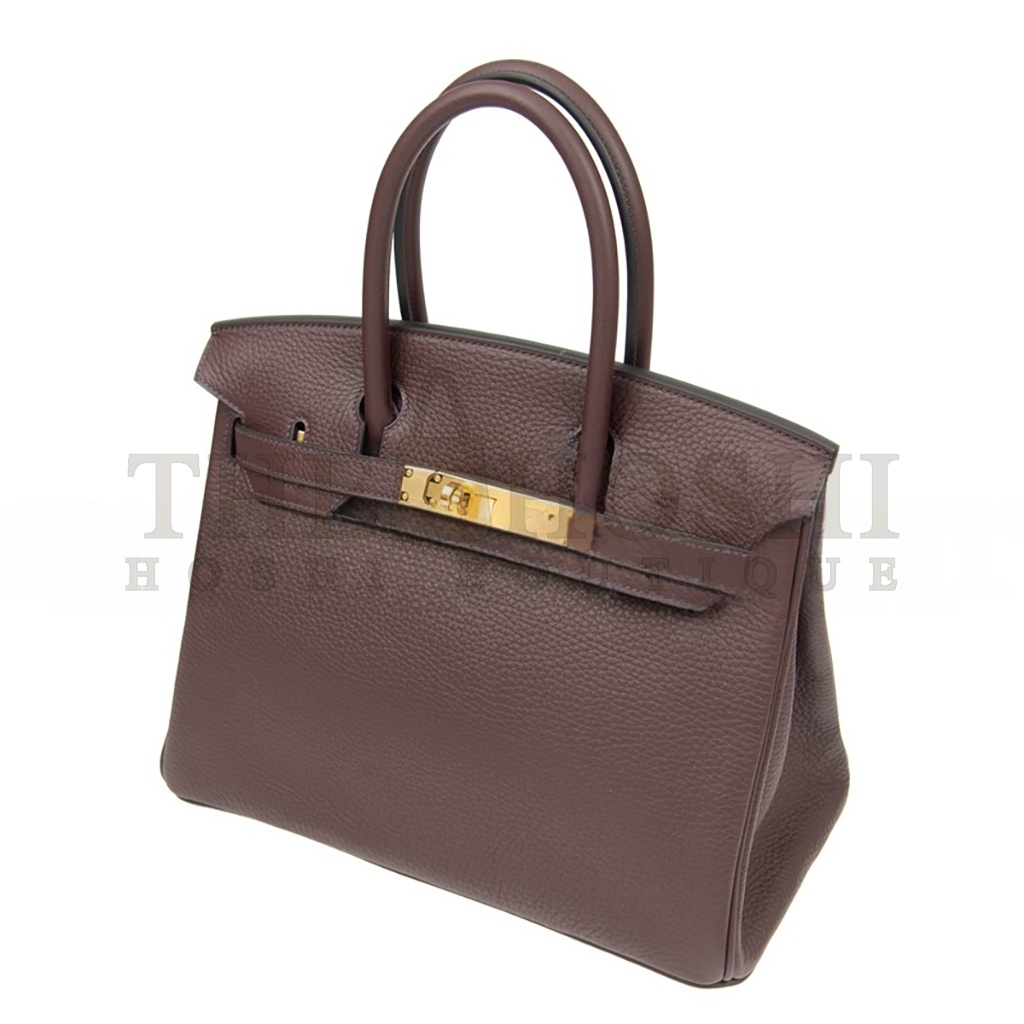 H**me5 BIRKIN 25 TOGO LEATHER CERAMIC COLOR HIGH-END LUXURY GOLD BUCKLE HANDBAG BK300GTCGP5297 (25*20*13cm) Master Quality
